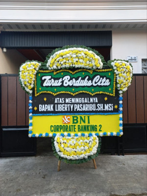 Papan Bunga Duka di Siremen