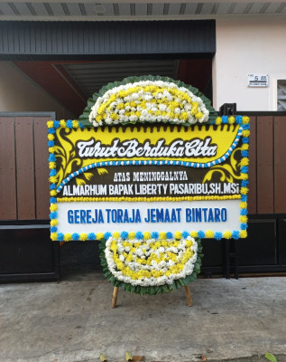 Papan Bunga Duka di Siremen