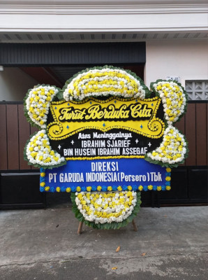 Papan Bunga Duka di Siremen