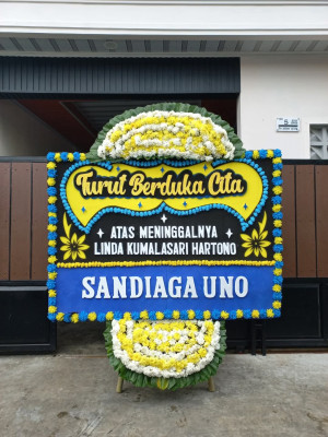Papan Bunga Duka di Siremen
