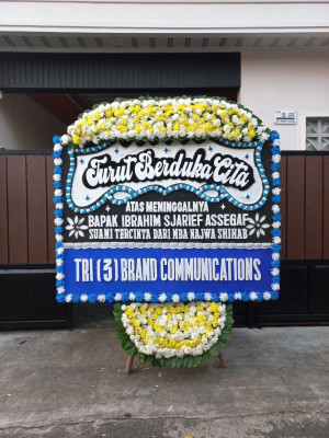 Papan Bunga Duka di Siremen